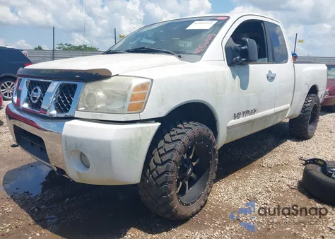 2006 Nissan Titan Xe/Se/Le из США, поврежденный, VIN 1N6BA06B96N522634